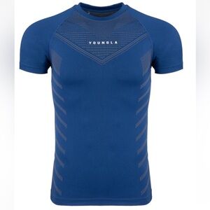 YoungLA Superhero Compression
Tee- Hard to Find
Dark Blue / Medium